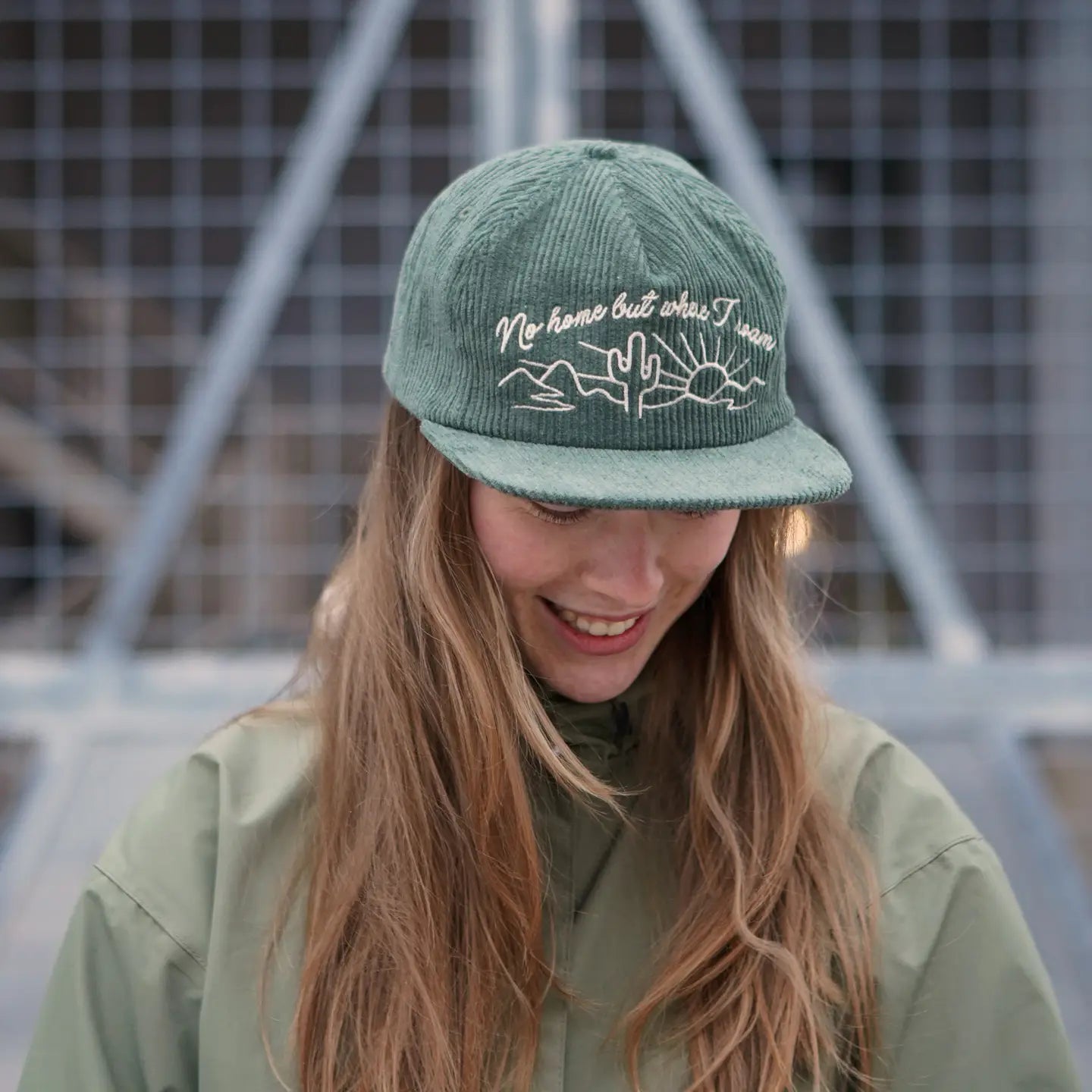 No Home But Where I Roam Corduroy Hat