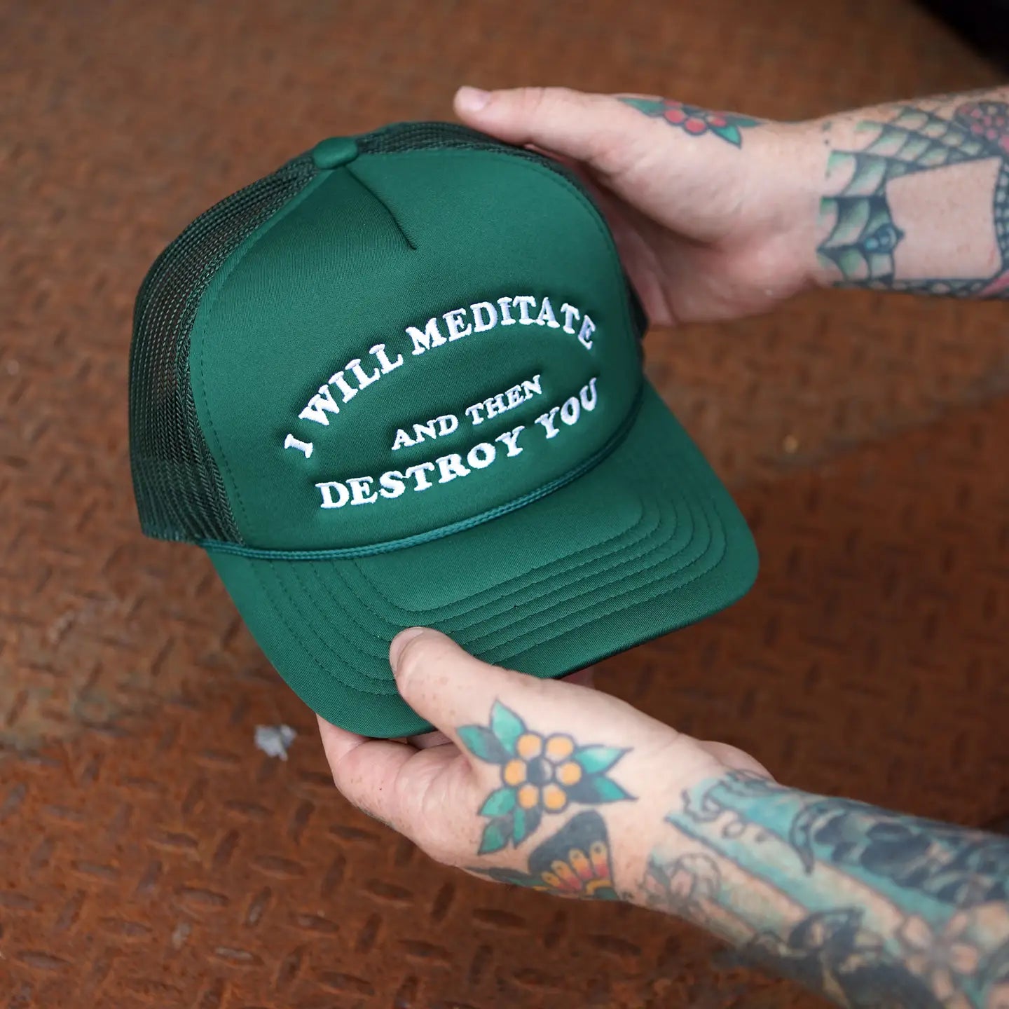 I Will Meditate And Destroy You Hat