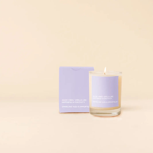 Rocks Glass Candle - Hard No