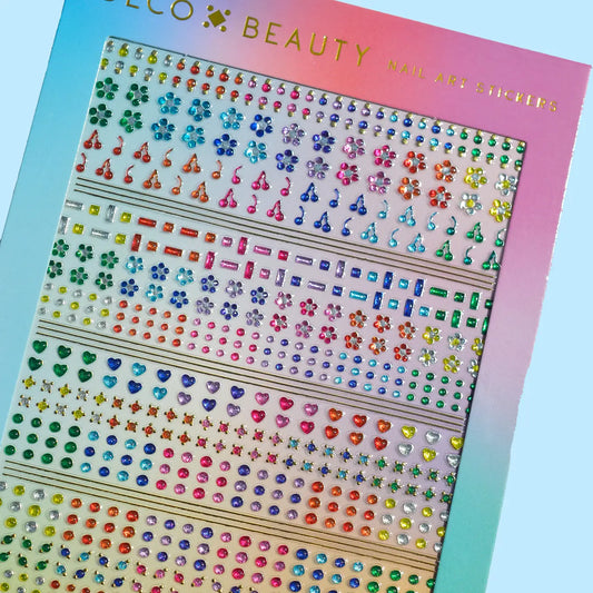 Nail Art Stickers - Micro Jewels