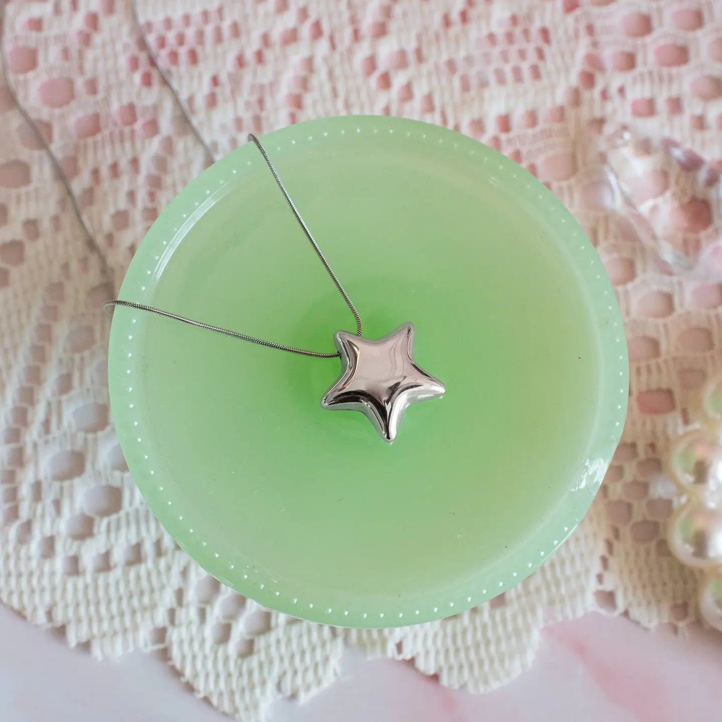 Star Necklace - Silver