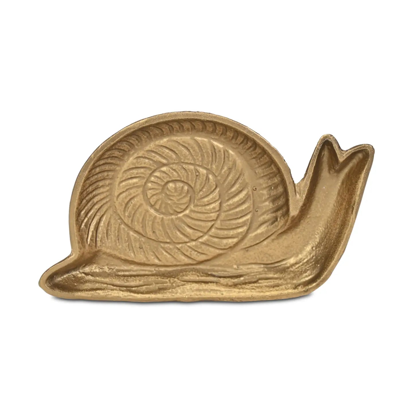 Golden Snail Cast Iron Catchall Tray