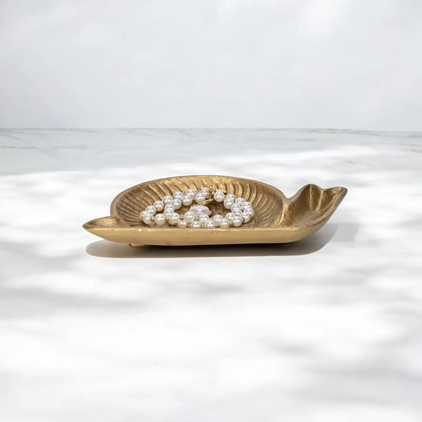 Golden Snail Cast Iron Catchall Tray