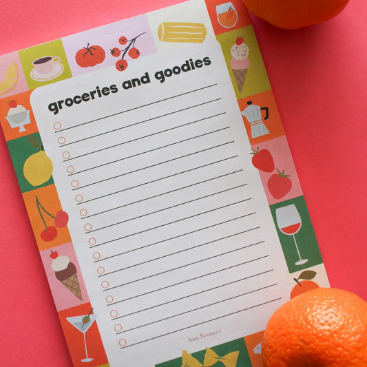 Groceries and Goodies Notepad