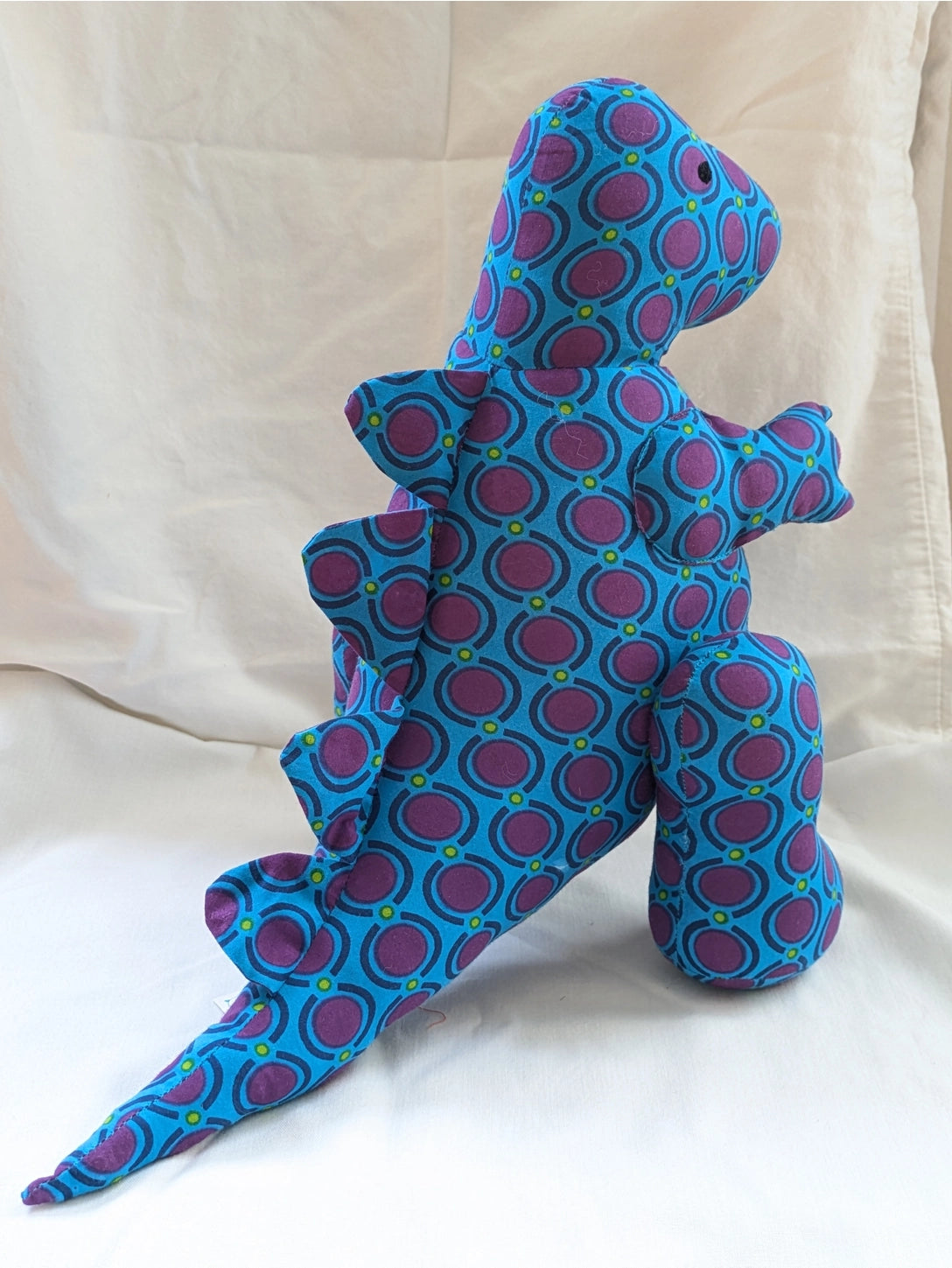 Handmade Stuffed Stegosaurus