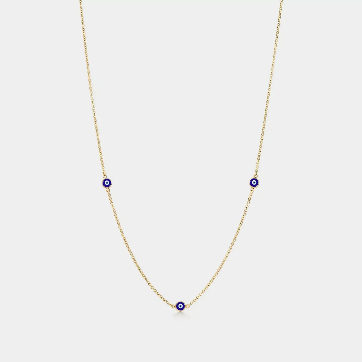 Evil Eye Necklace - Gold