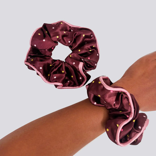 Cosmic Brownie Scrunchie