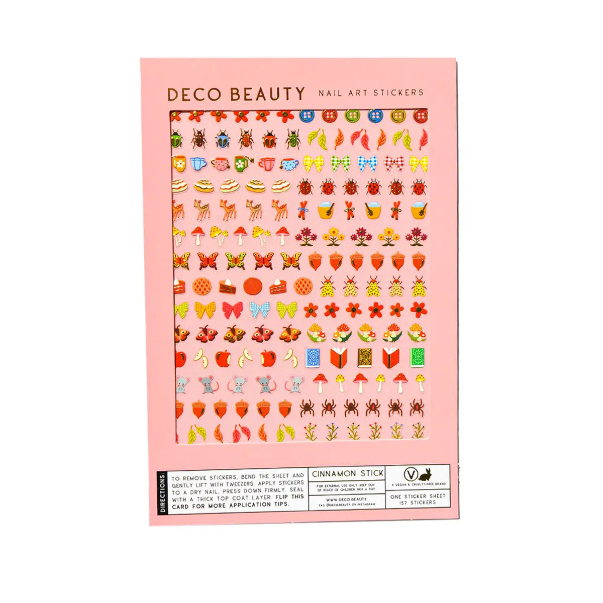 Nail Art Stickers - Cinnamon Sticks