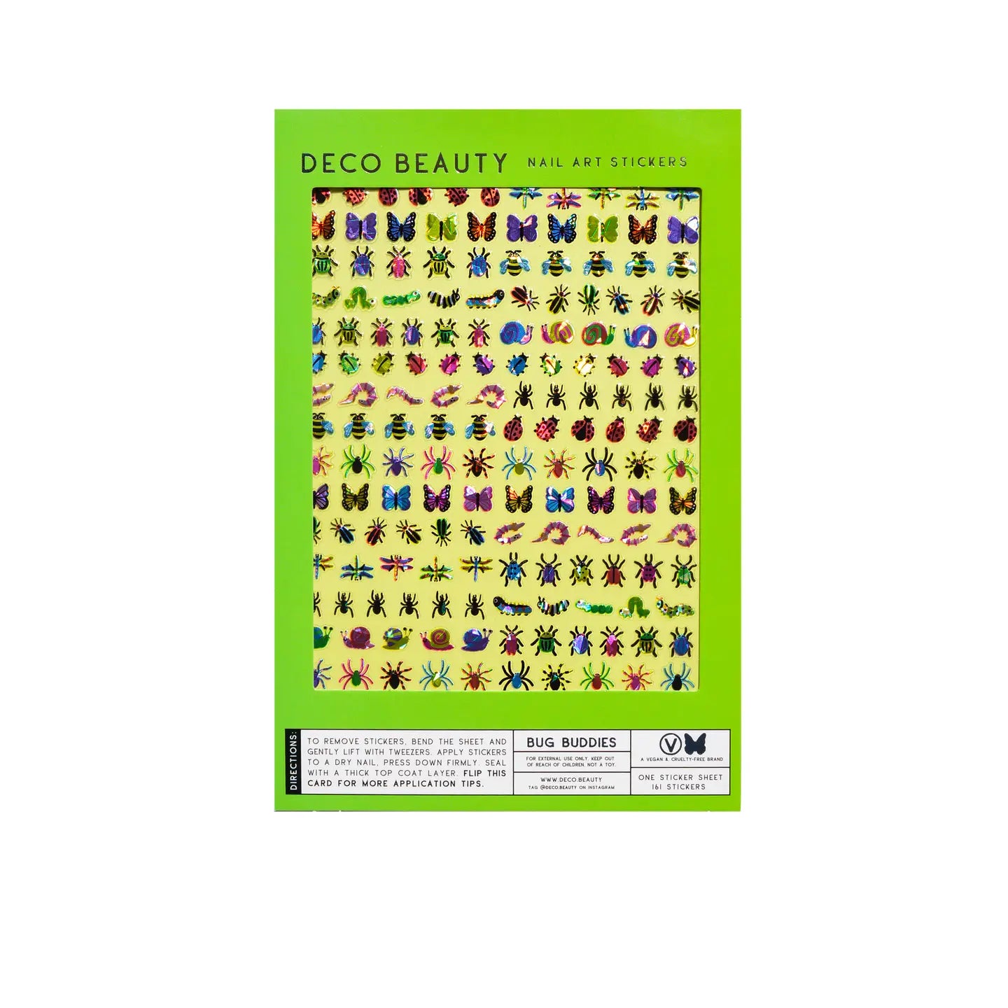 Nail Art Stickers - Bug Buddies