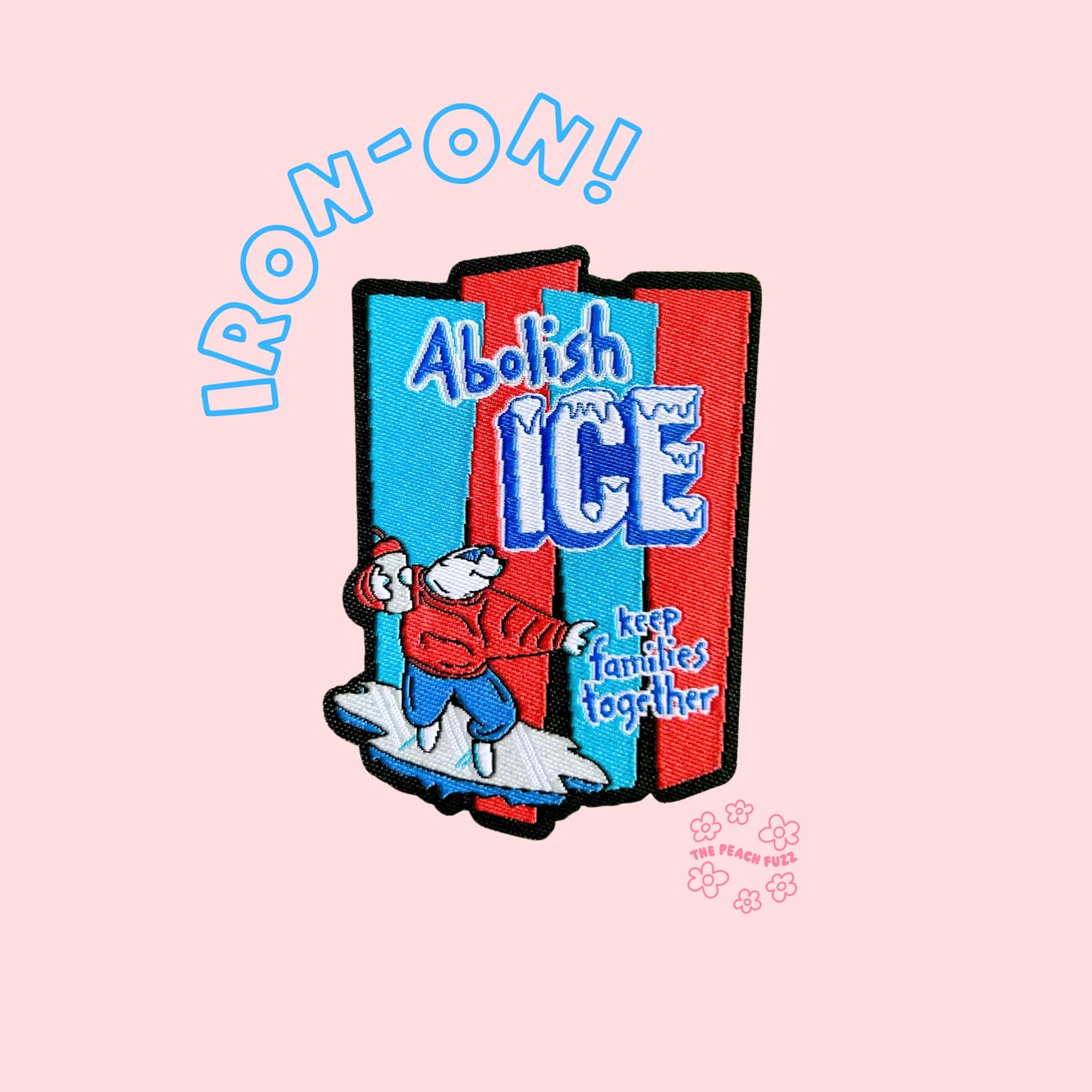 Abolish ICE Iron Patch