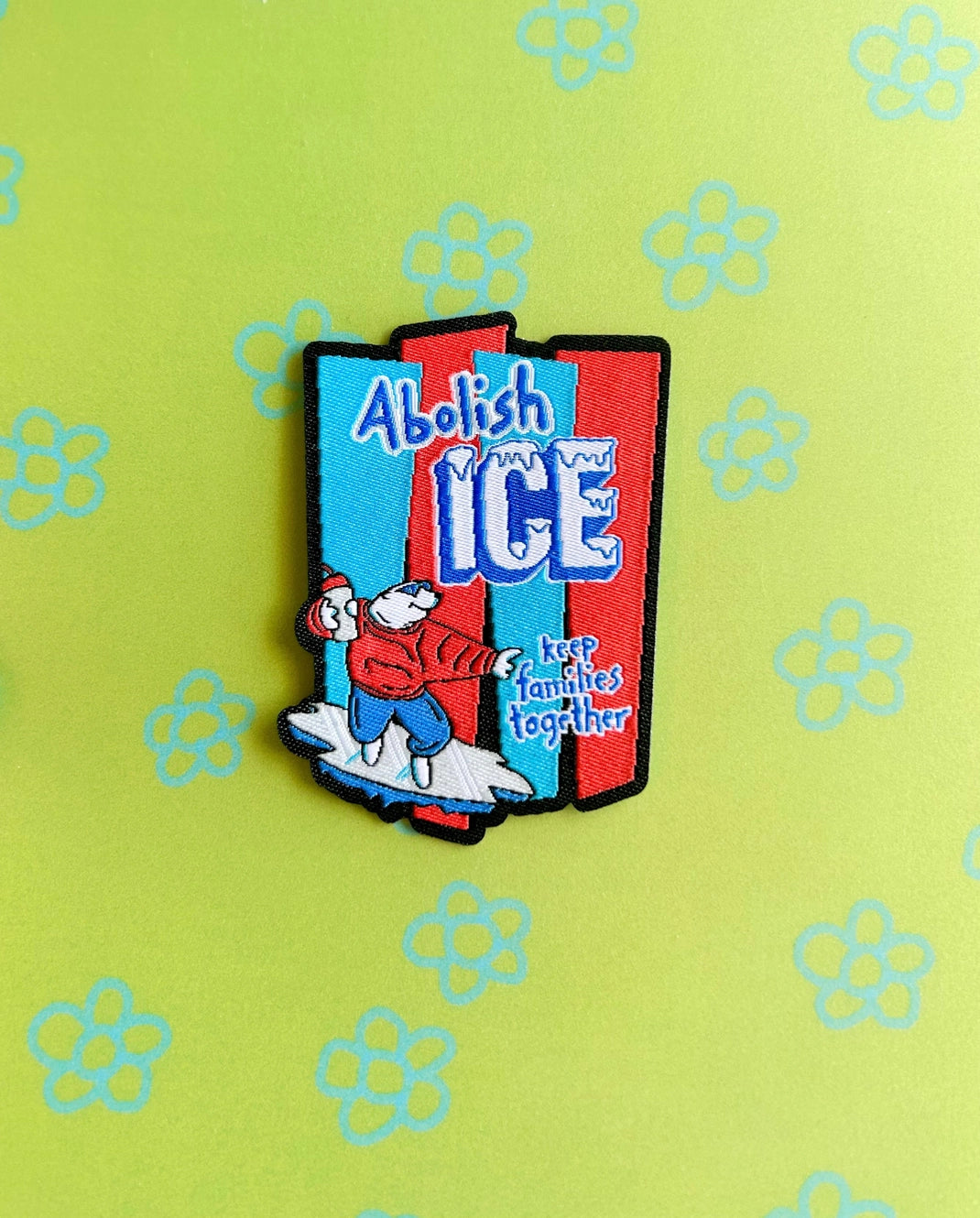 Abolish ICE Iron Patch