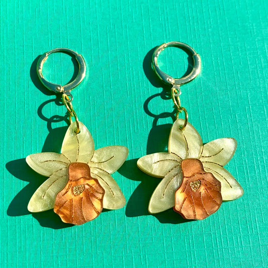 Baby Daffodil Earrings