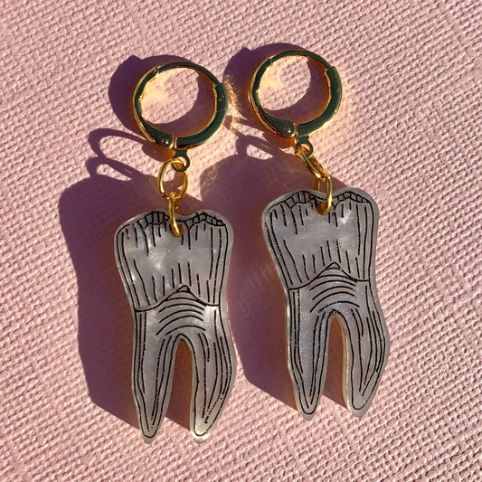 Baby Teeth Earrings