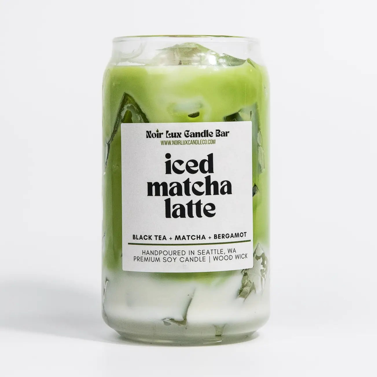 Iced Matcha Latte Coffee Candle
