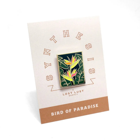 Bird of Paradise Enamel Pin
