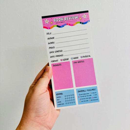 Book Review Notepad