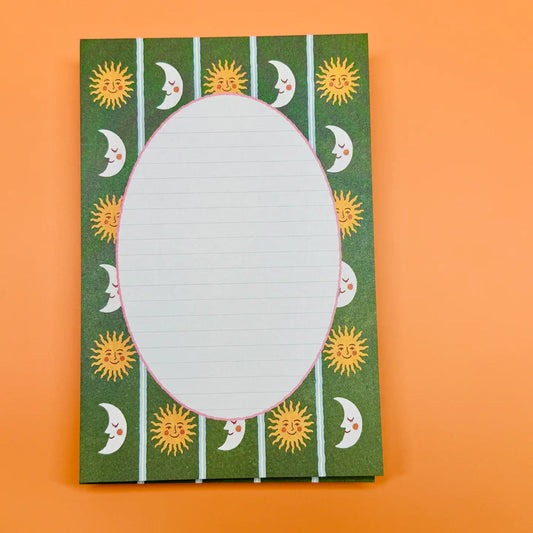 Moon + Stars Notepad