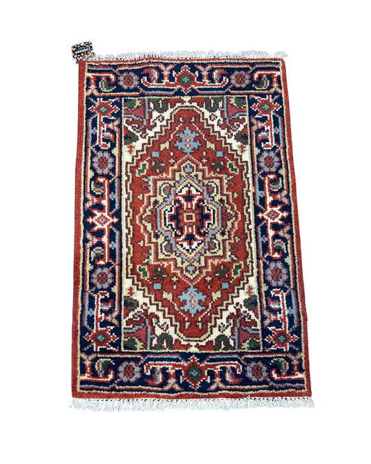 Turkish Wool Rug - 3FT x 2FT