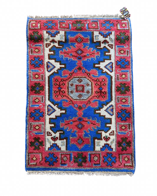 Turkish Wool Rug - 3FT x 2FT