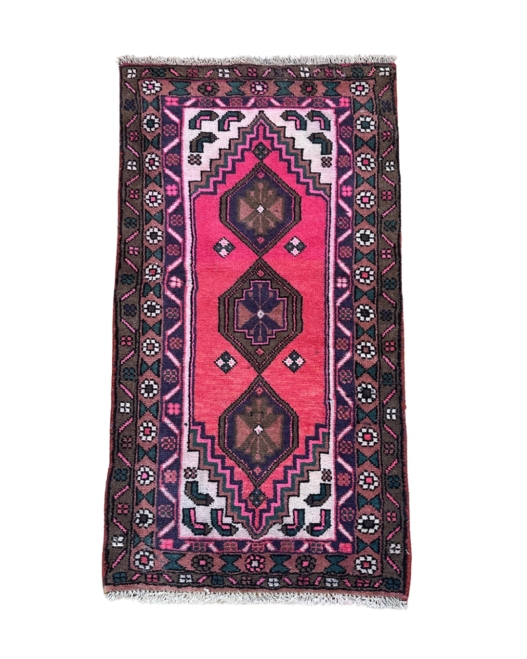 Turkish Wool Rug - 2FT x 3.8FT