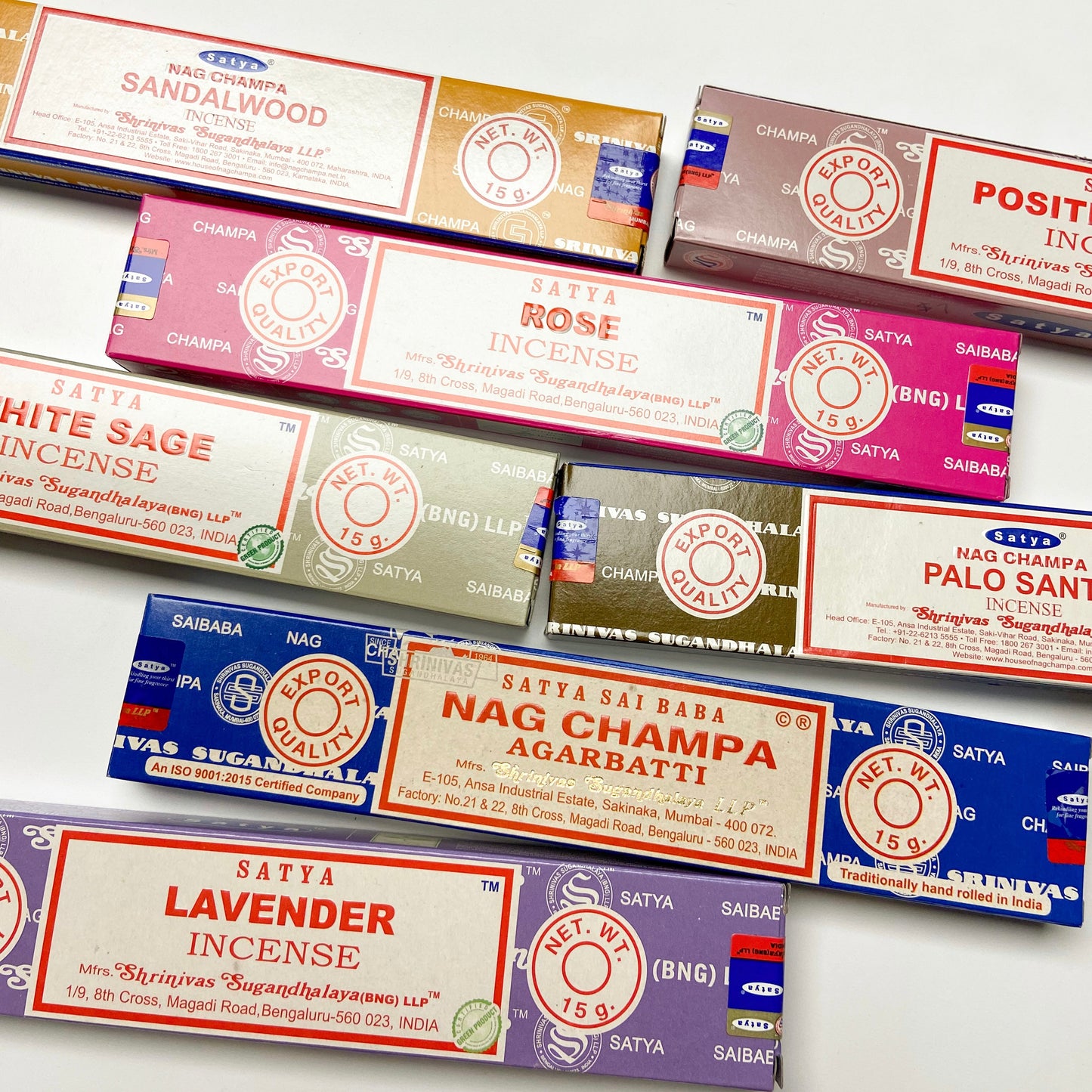 Satya Incense • White Sage.