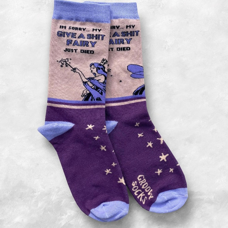My Give A Sh*t Fairy Died Socks