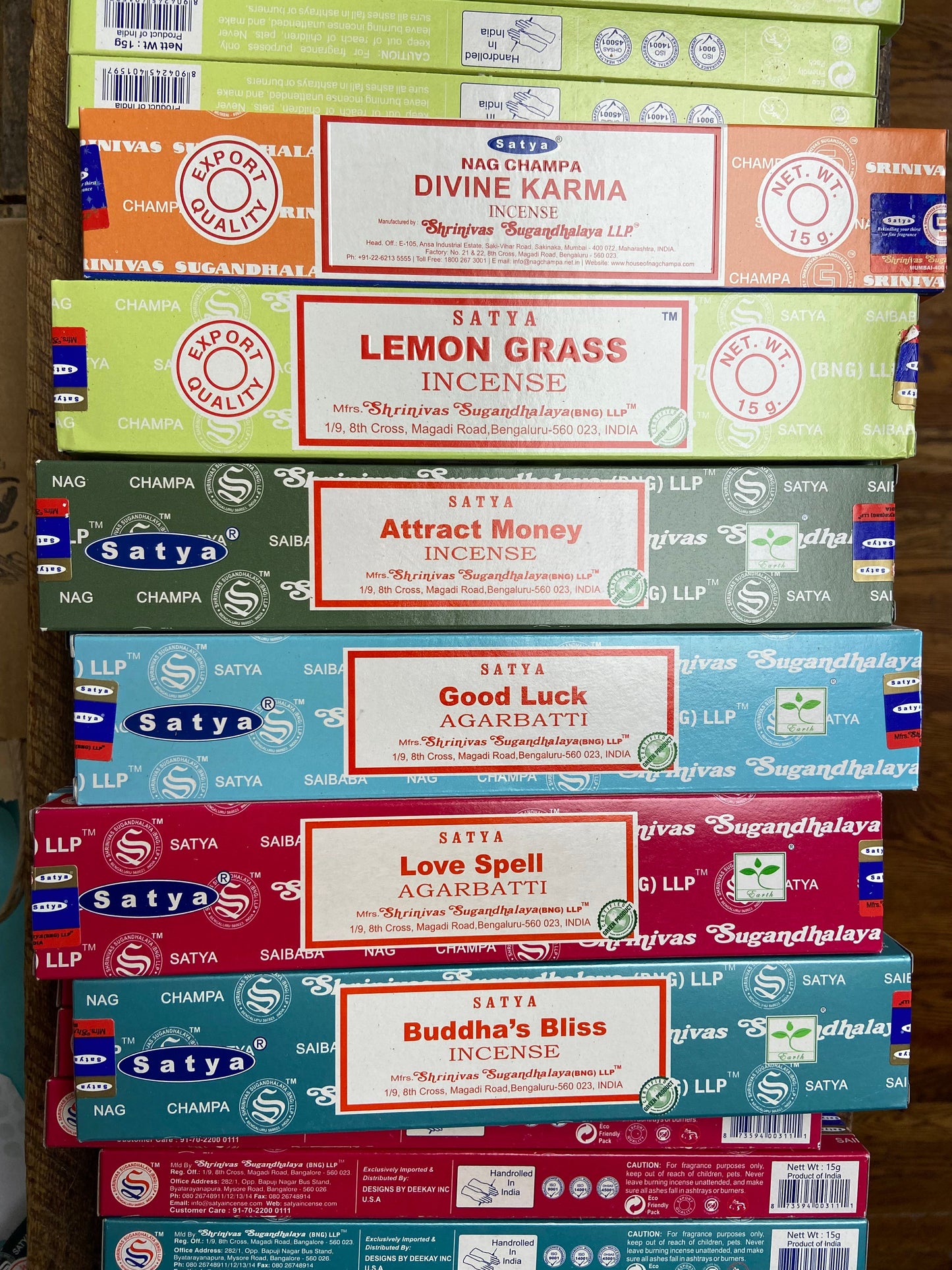 Satya Incense •Attract Money.