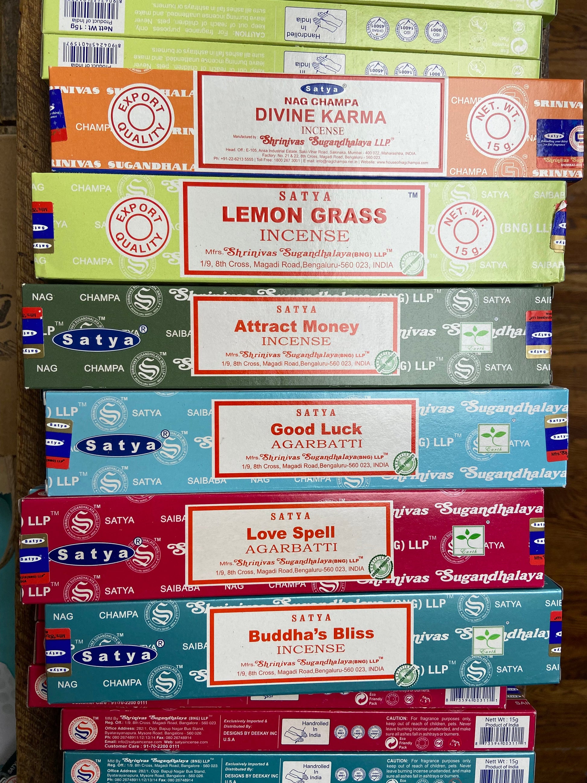 Satya Incense •Attract Money.