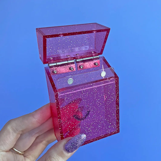 Holographic Cigarette Box - Pink
