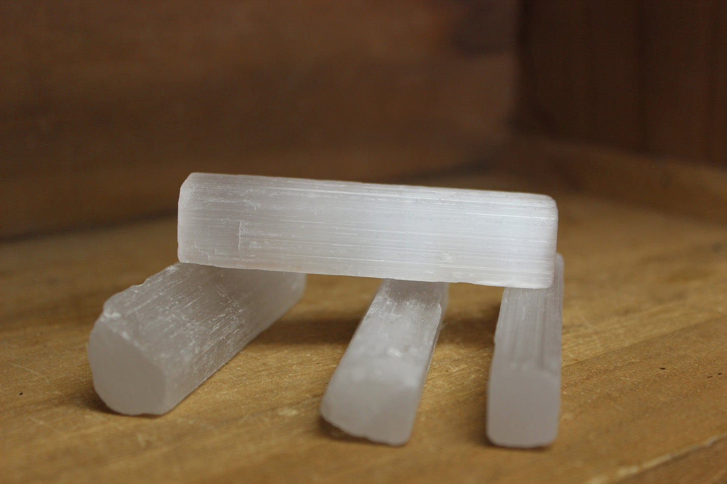 Selenite Crystal Bar