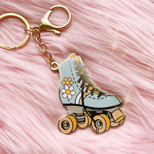 Roller Skate Keychain.