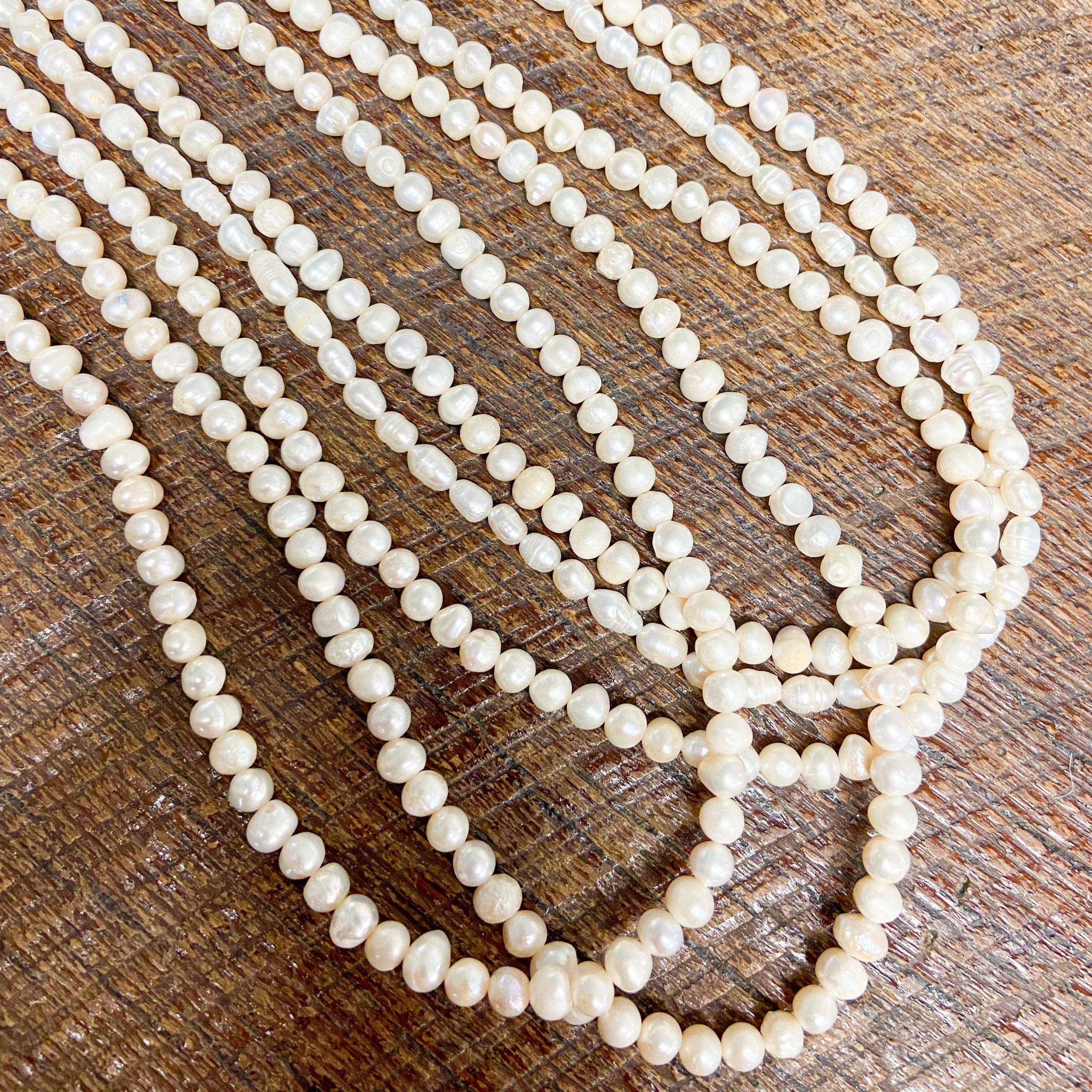 Handmade Pearl necklace order