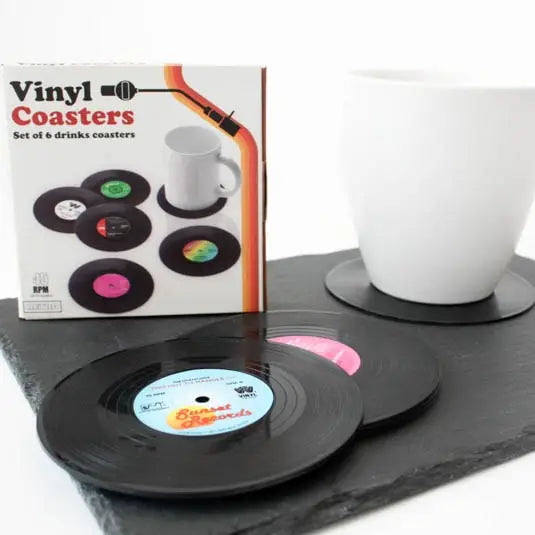 Vinyl Coaster Set of 6