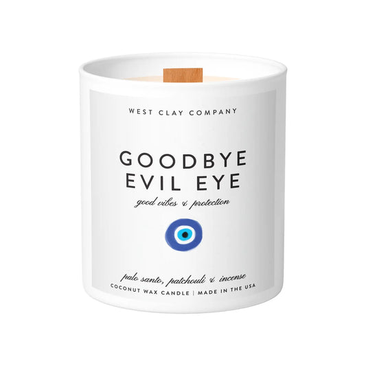 Goodbye Evil Eye Candle | Palo Santo • Patchouli • Incense